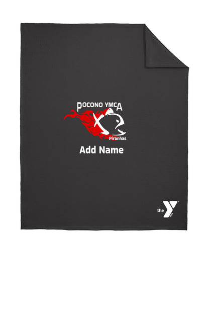 Pocono Piranhas Sweatshirt Blanket