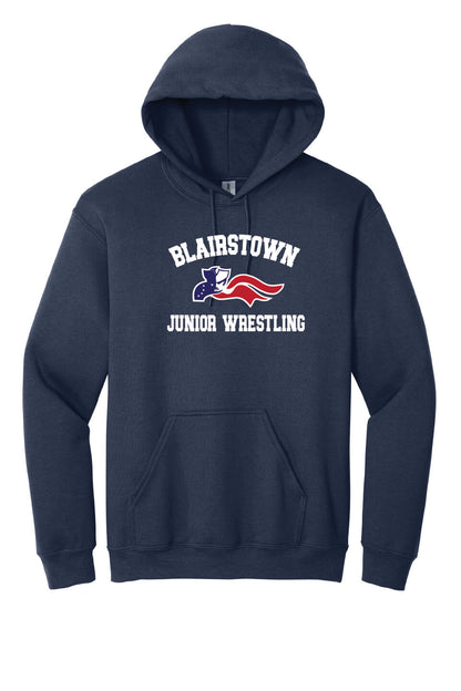 Blairstown JR Wrestling Hoodie navy