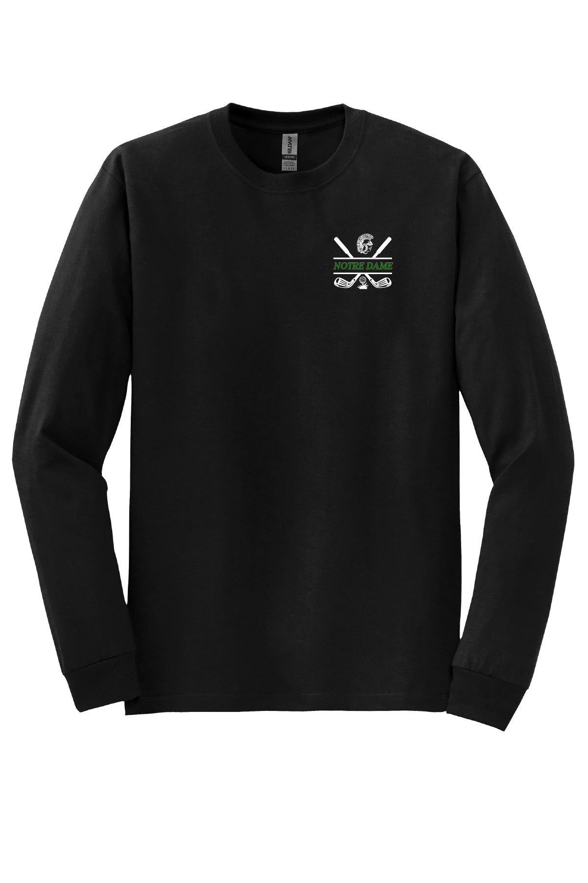 Notre Dame Golf  Long Sleeve T-Shirt