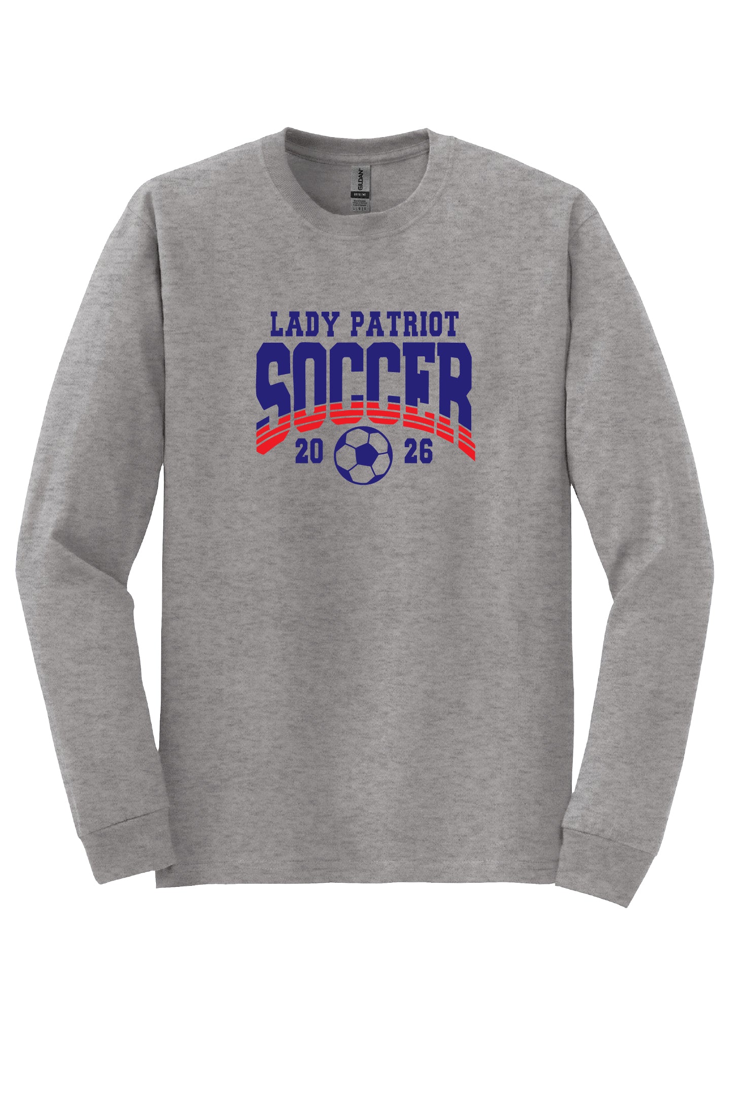 2026 Patriot Soccer Long Sleeve T-Shirt