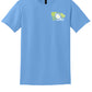 Boys Football Flag Back Short Sleeve T-Shirt (Adult)
