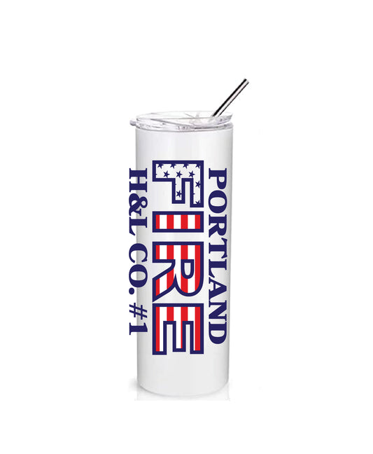 Portland Hook & Ladder Tumbler