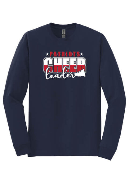 Patriots Cheer Leader Long Sleeve T-Shirt (Youth)