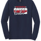 Patriots Cheerleader Long Sleeve T-Shirt navy