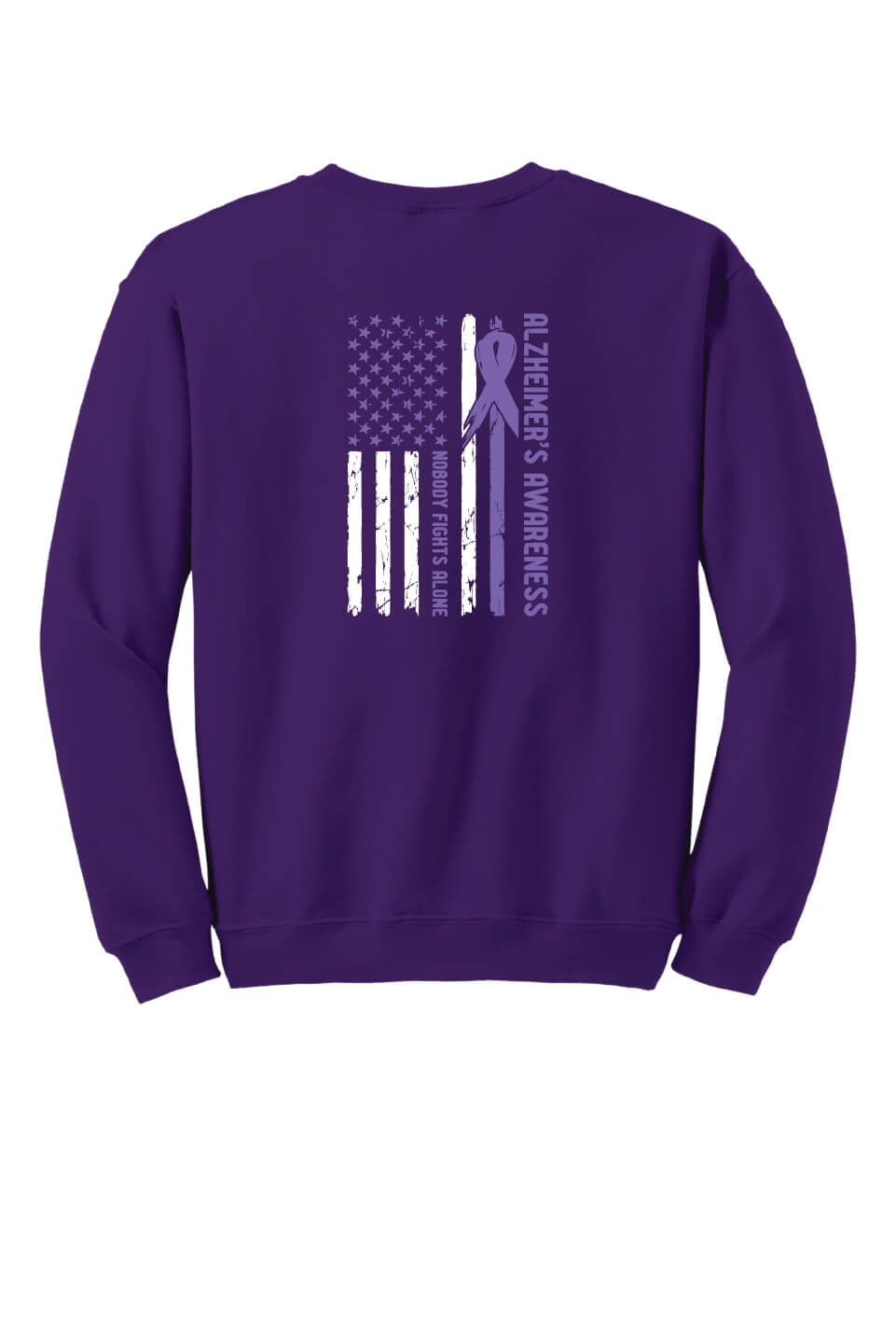 Memories Matter Flag Back Crewneck Sweatshirt