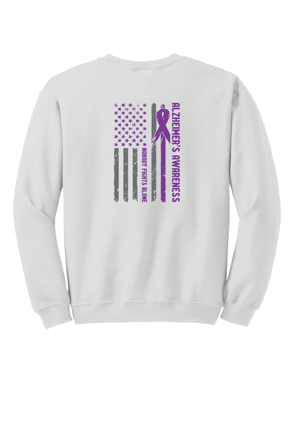 Memories Matter Flag Back Crewneck Sweatshirt