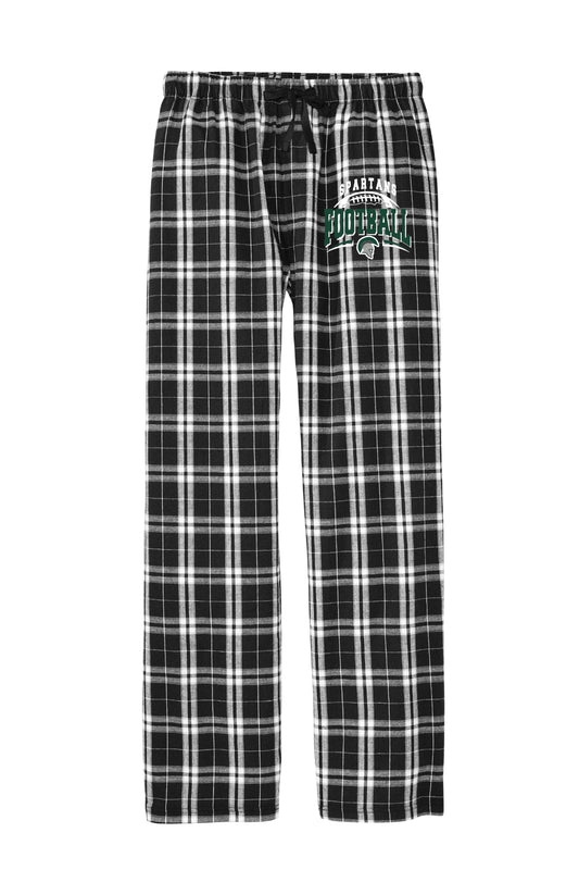 Spartans Football Flannel Pants