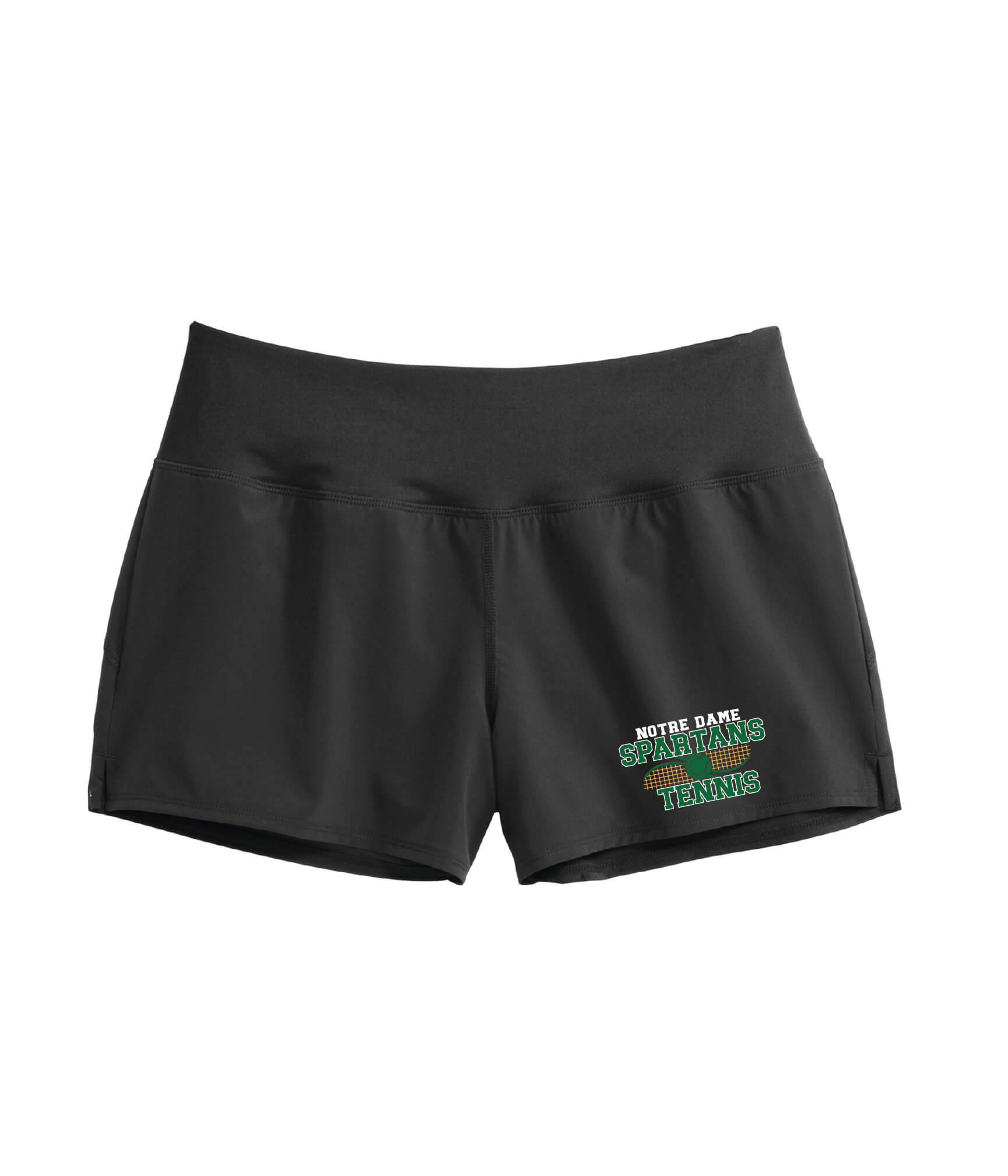 Sport-Tek® Ladies Repeat Short Notre Dame black