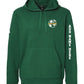 Notre Dame Soccer Fleece Hooded Sweatshirt green front