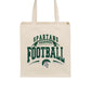 Spartans Football Over the Shoulder Tote