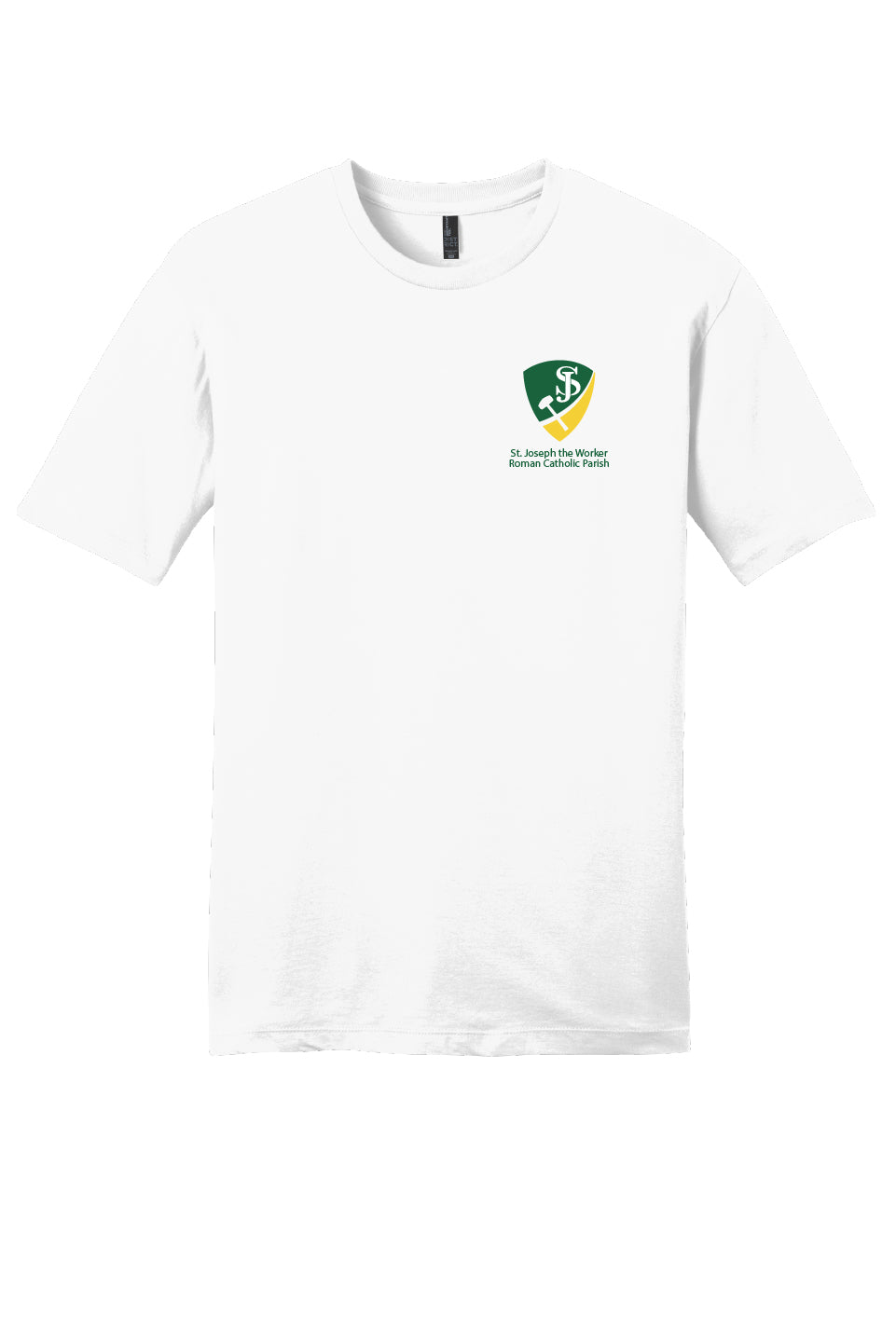 St. Joseph the Worker I Short Sleeve T-shirt-Full Color Logo