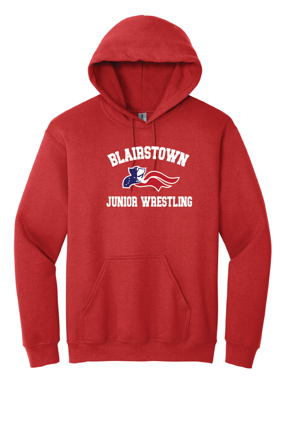 Blairstown JR Wrestling Hoodie (Youth) red