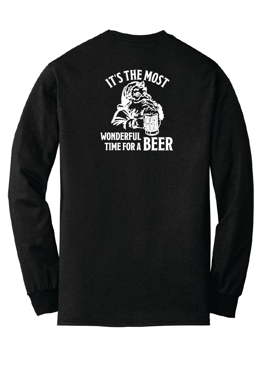 It's the Most Wonderful Time for a Beer long sleeve shirt back