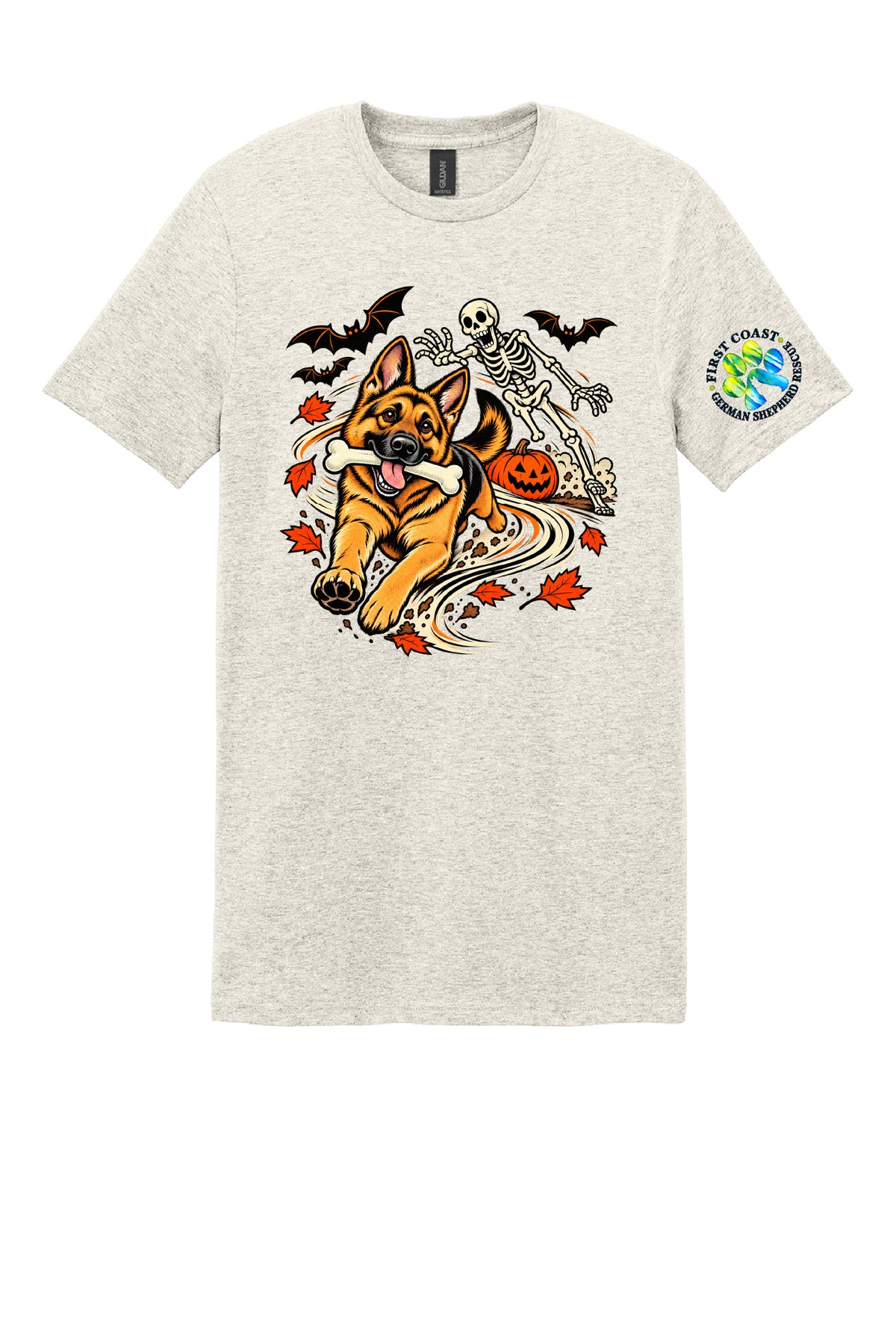 Dog with a Bone  Short Sleeve T-Shirt