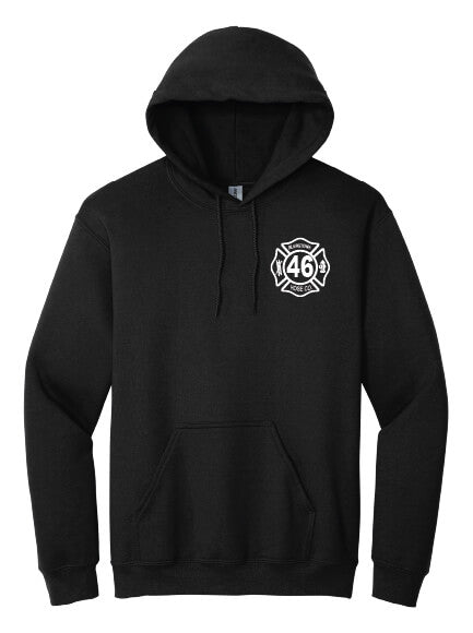 Hoodie black front