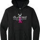 Fight Ribbon & Flag hoodie front
