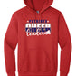 Patriots Cheerleader Hoodie red