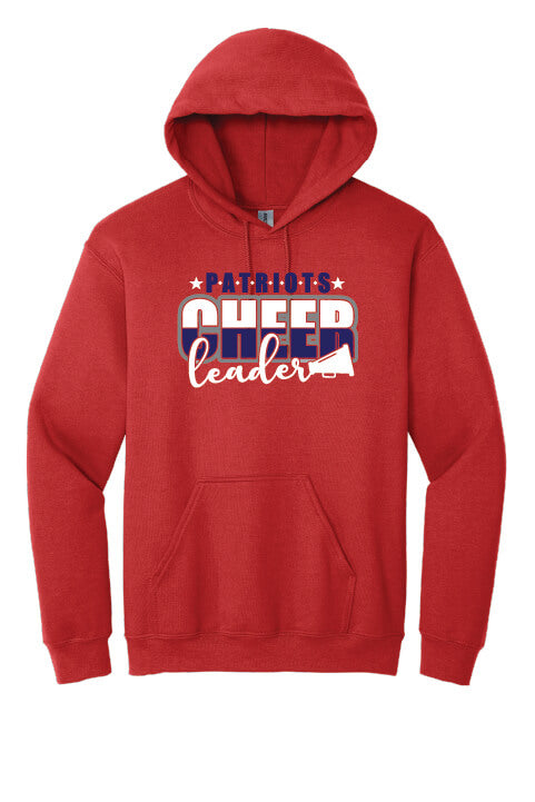 Patriots Cheerleader Hoodie (Youth) red