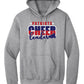 Patriots Cheerleader Hoodie (Youth) gray