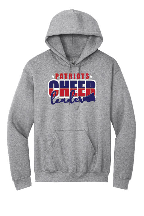 Patriots Cheerleader Hoodie (Youth) gray