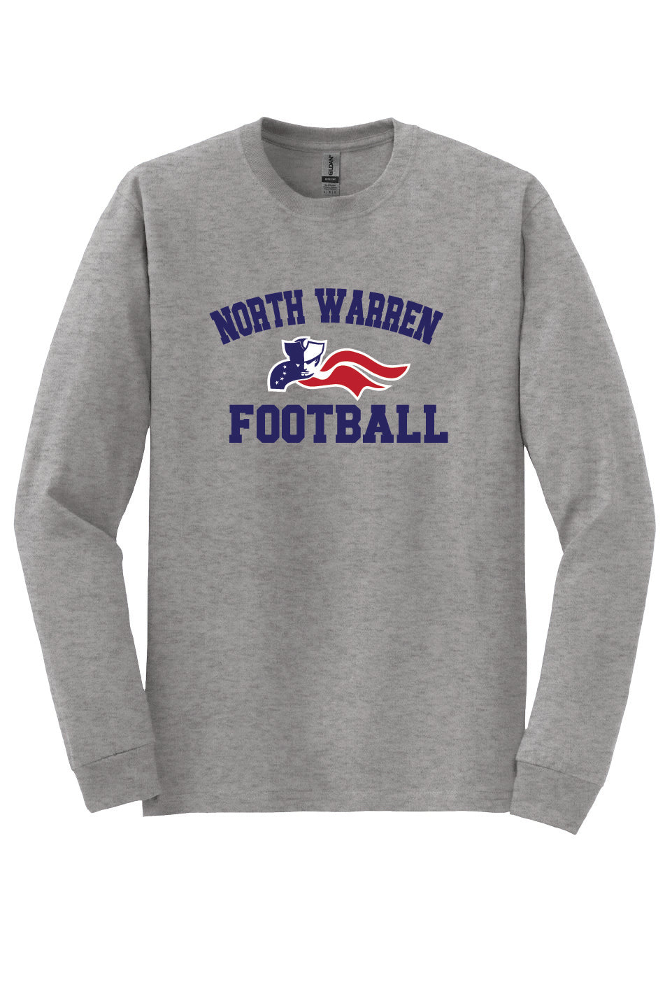 North Warren Football  Long Sleeve T-Shirt