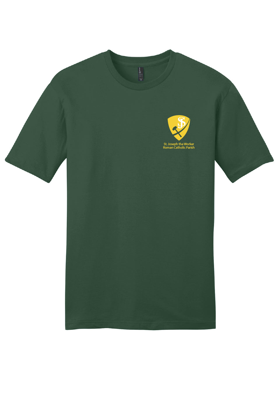 St. Joseph the Worker I Short Sleeve T-shirt-Full Color Logo