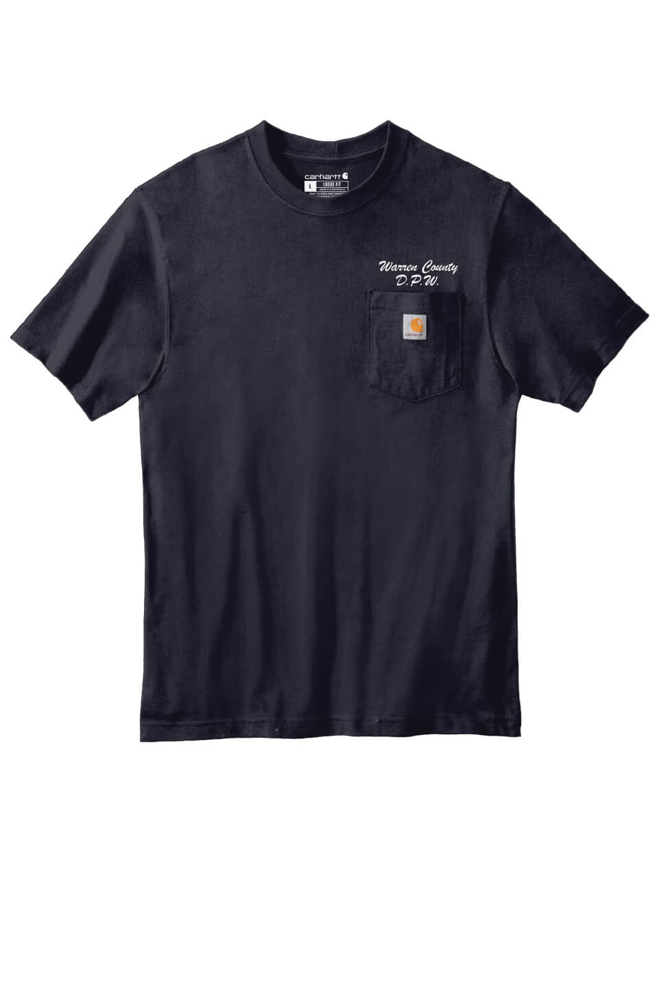 Carhartt Workwear Pocket Short Sleeve T-Shirt navy