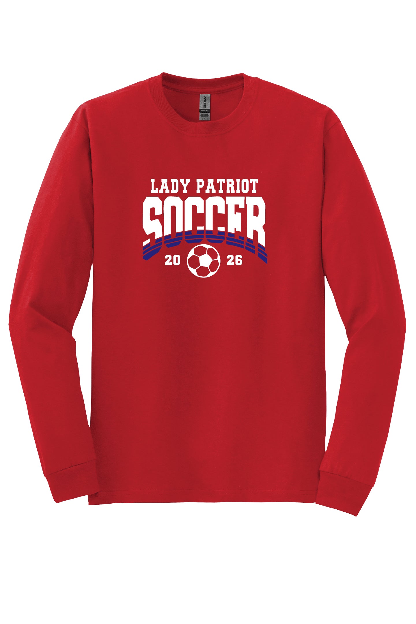 2026 Patriot Soccer Long Sleeve T-Shirt