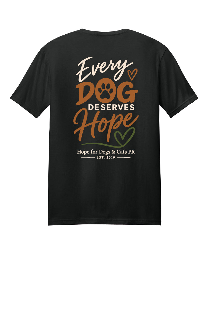 Every Dog Deserves Hope Short Sleeve T-Shirt