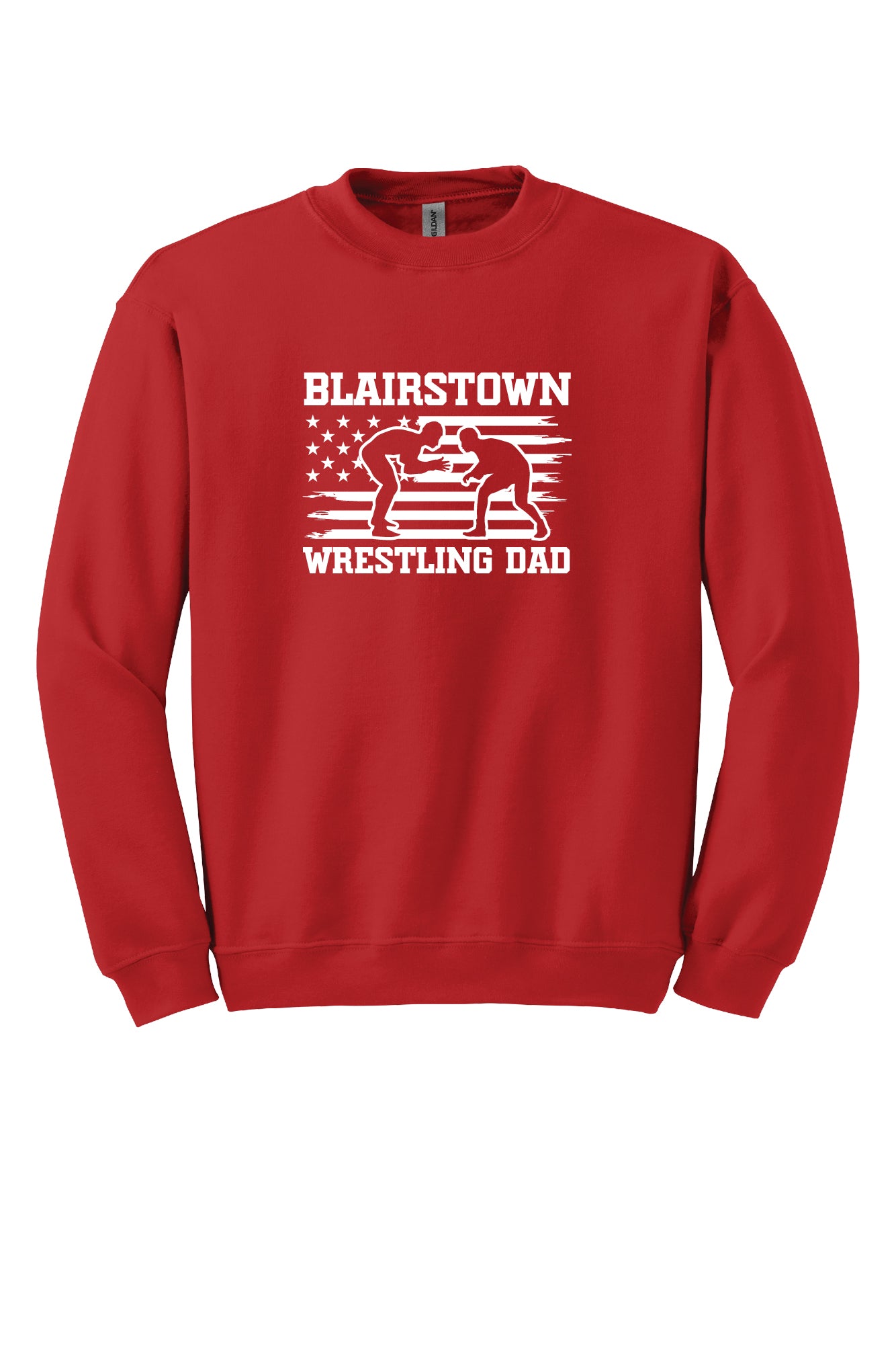 Wrestling Dad Crewneck Sweatshirt