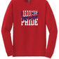 Adult Patriots Pride Long Sleeve T-Shirt