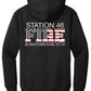 Hoodie black back
