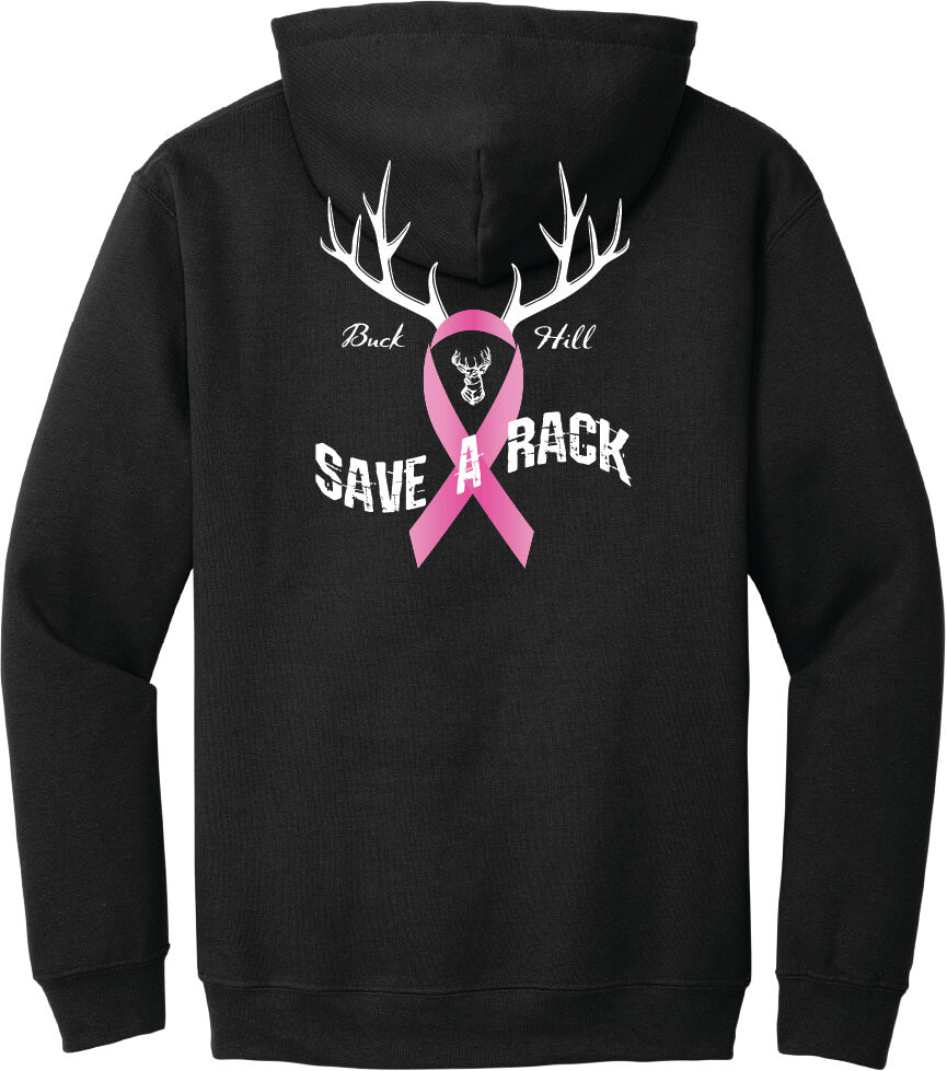 Save a Rack hoodie back