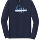 Long Sleeve T-Shirt (Youth) - Word Art I navy front