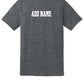 Notre Dame Basketball Short Sleeve T-Shirt gray-back
