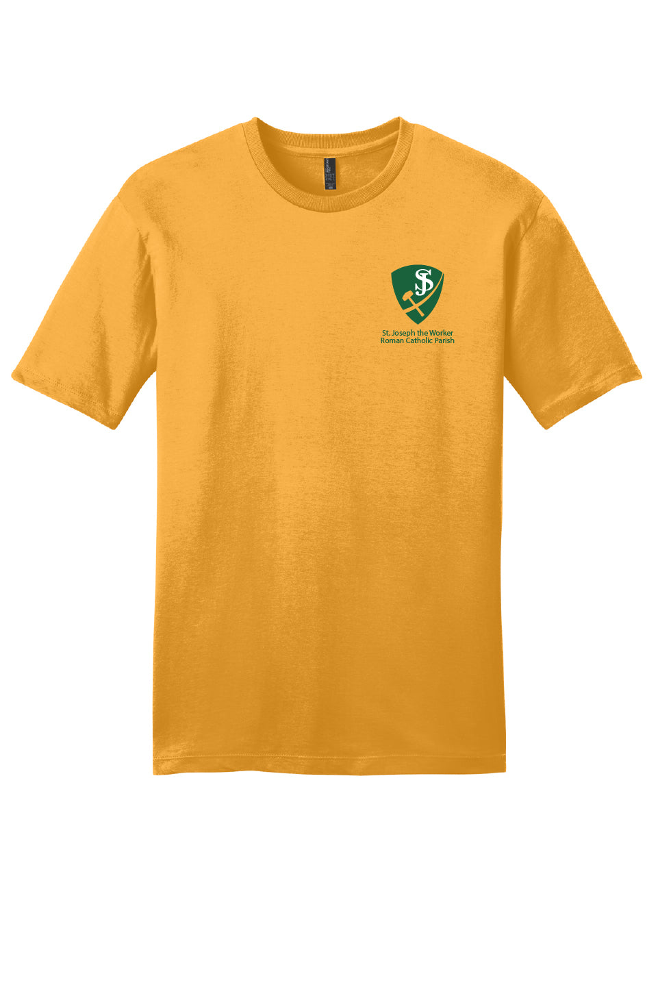 St. Joseph the Worker I Short Sleeve T-shirt-Full Color Logo