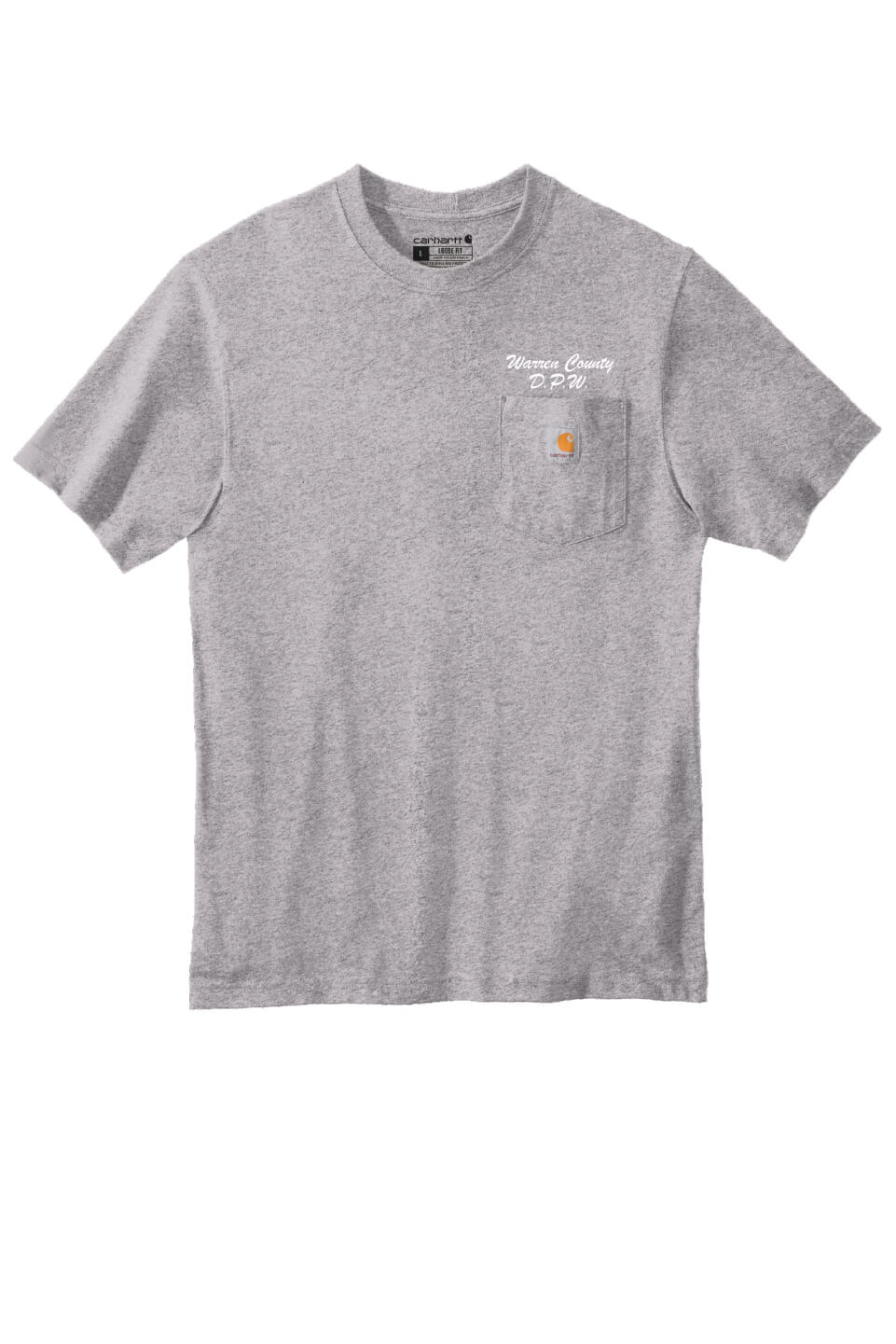 Carhartt Workwear Pocket Short Sleeve T-Shirt gray