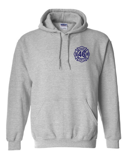Hoodie gray front