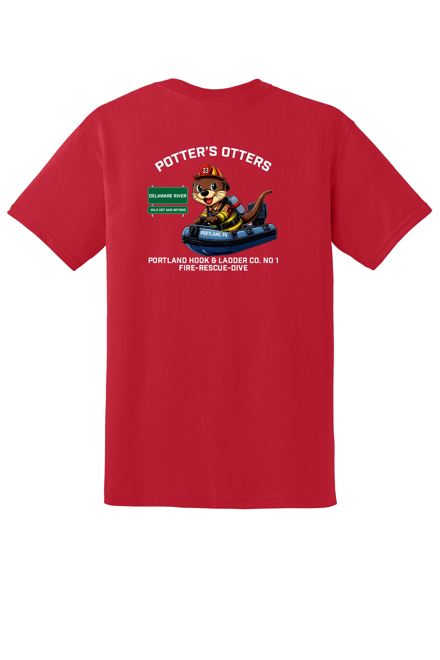 Potter's Otters Short Sleeve T-Shirt