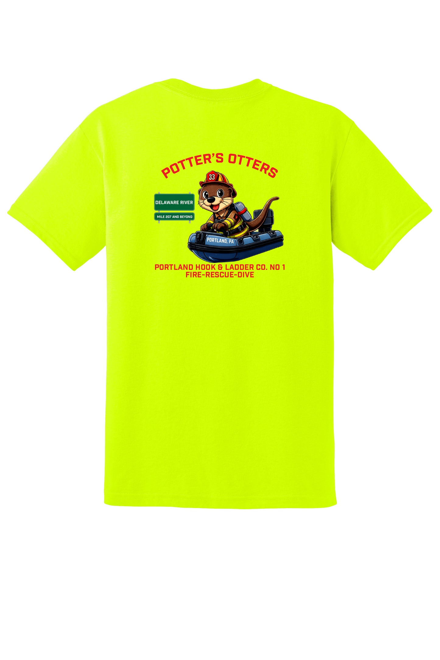 Potter's Otters Short Sleeve T-Shirt