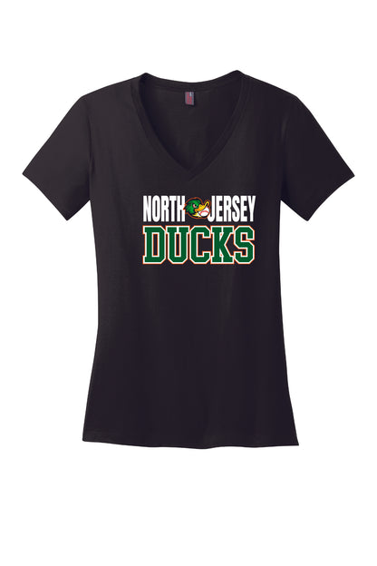 North Jersey Ducks V-Neck Short Sleeve T-Shirt