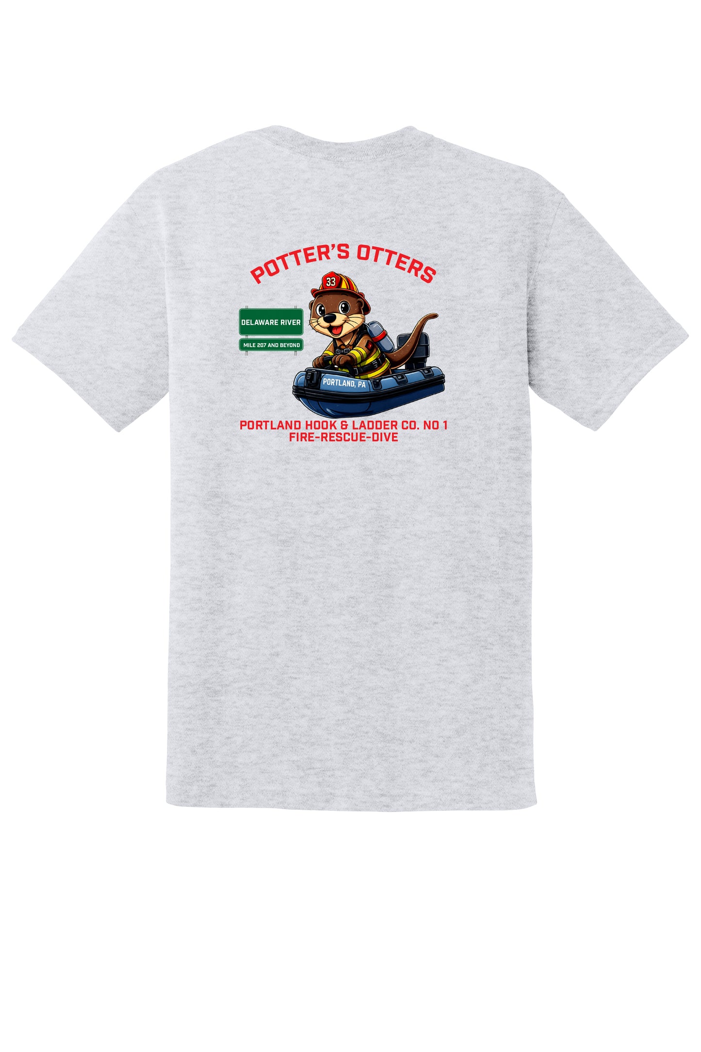 Potter's Otters Short Sleeve T-Shirt
