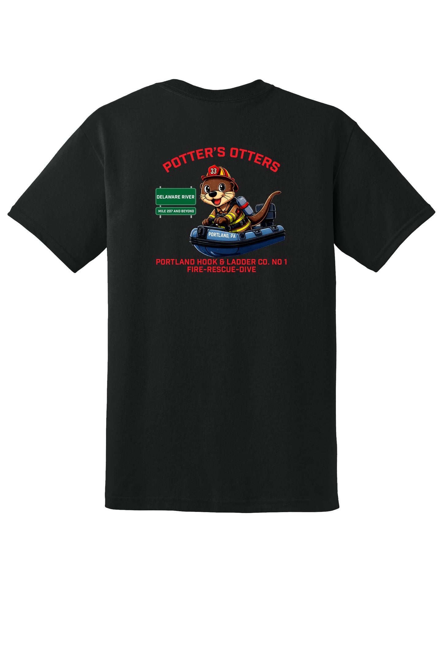 Potter's Otters Short Sleeve T-Shirt