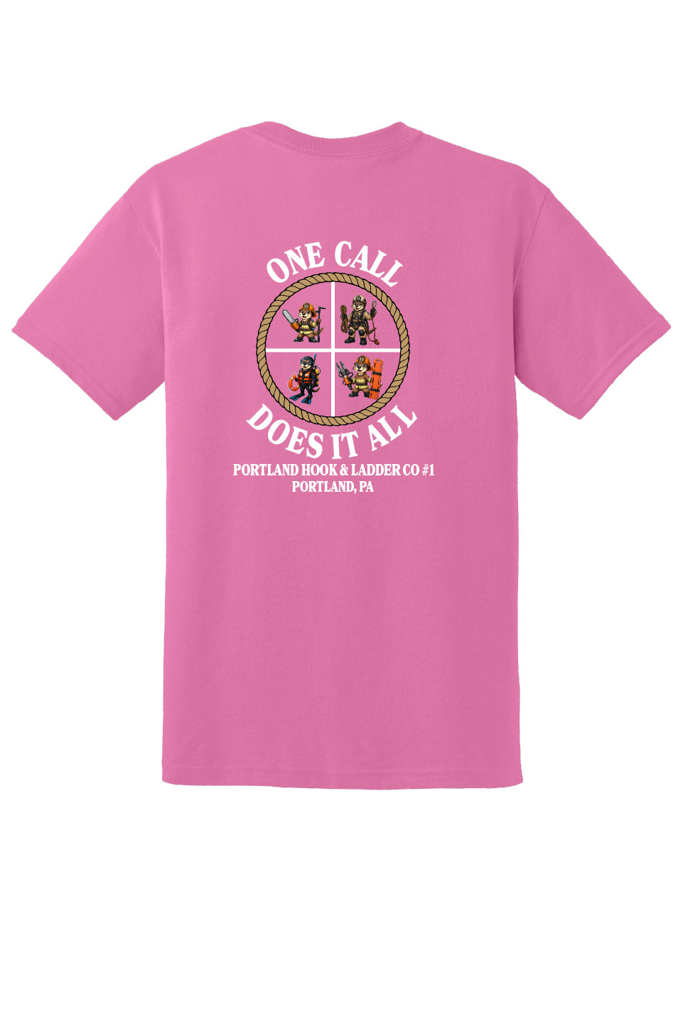 Otters One Call Does It All Short Sleeve T-Shirt