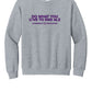 Do What You Love to End ALZ Crewneck Sweatshirt