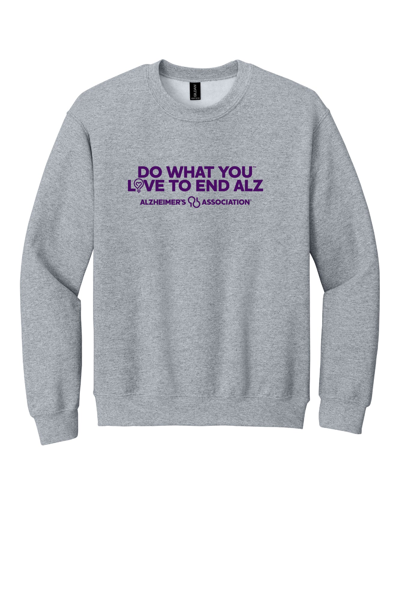 Do What You Love to End ALZ Crewneck Sweatshirt