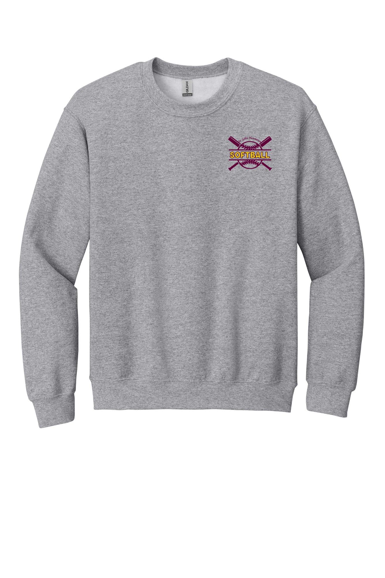 SJN Softball Crewneck Sweatshirt (Youth)