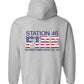 Hoodie gray back