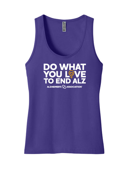 Do What you Can to End ALZ II Ladies Tank Top