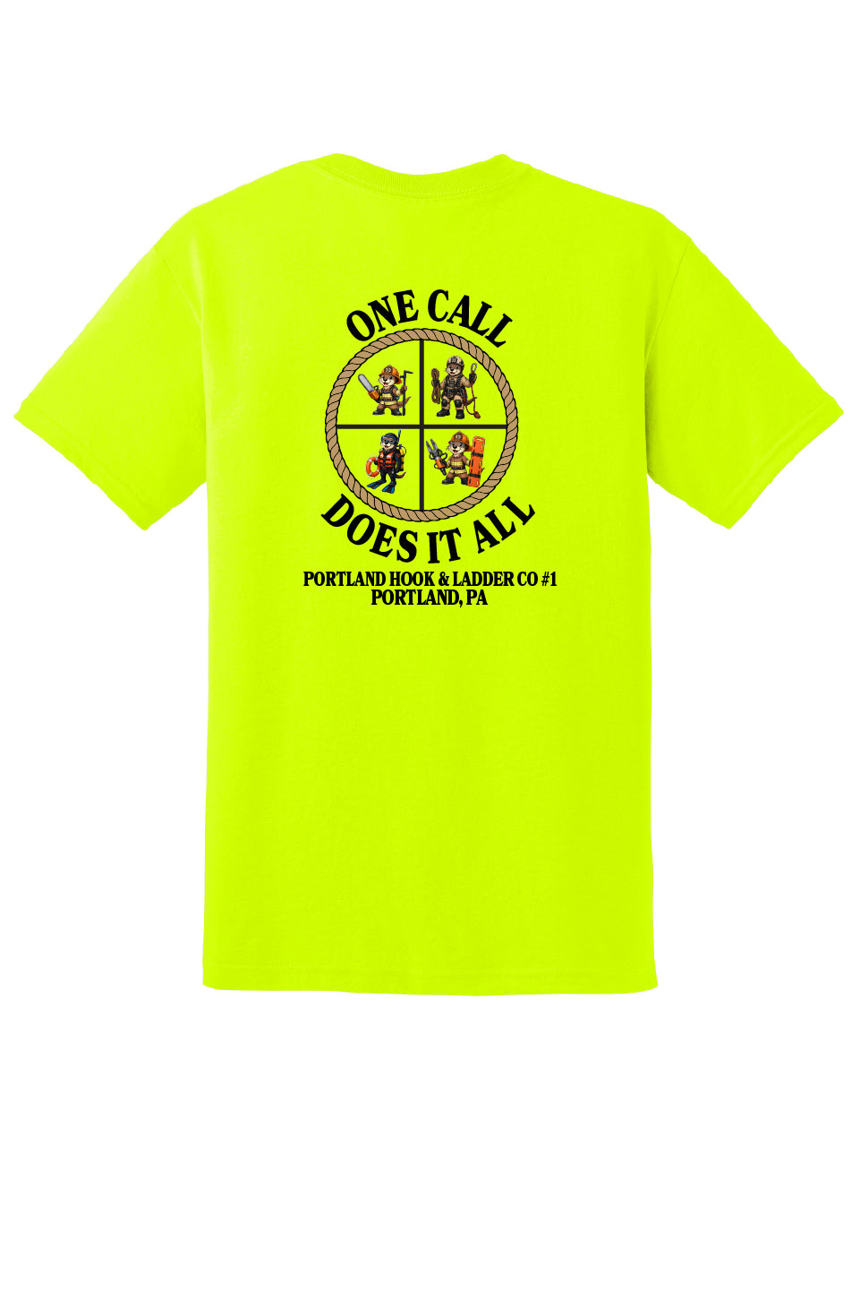 Otters One Call Does It All Pocket T-Shirt